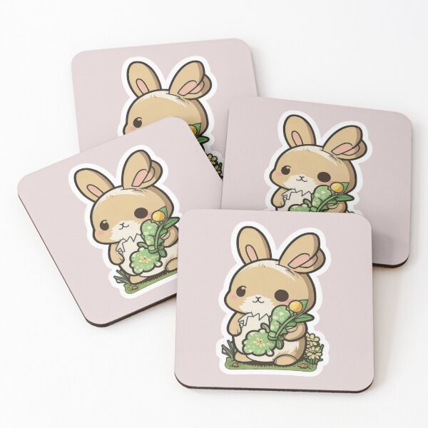 Item preview, Cute Chibi Easter Bunny designed and sold by RoboRembrandt.