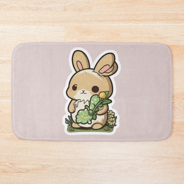 Artikelvorschau, Cute Chibi Easter Bunny entworfen und verkauft von RoboRembrandt.
