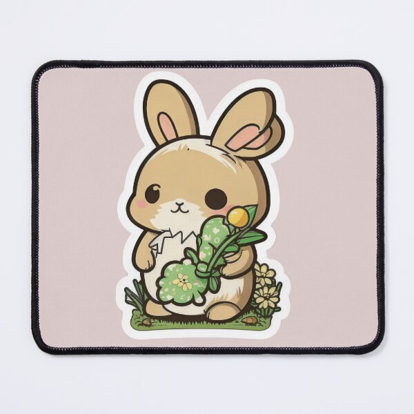 Item preview, Cute Chibi Easter Bunny designed and sold by RoboRembrandt.