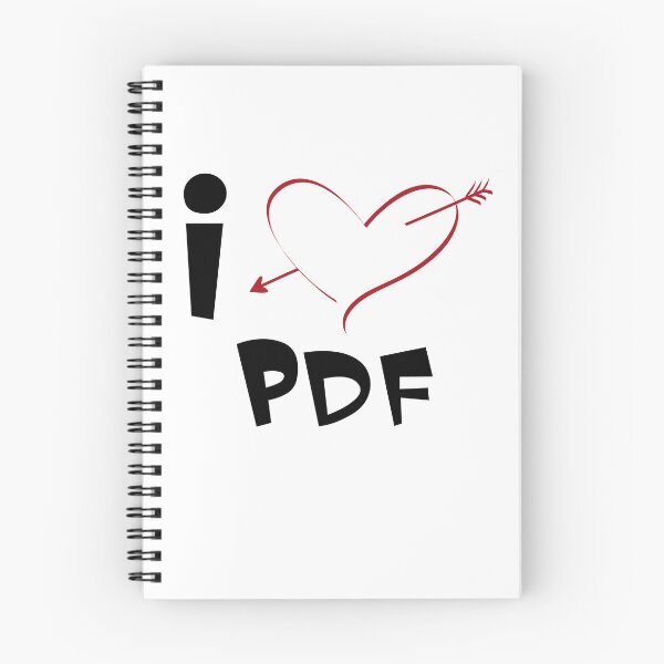 Item preview, I Love PDF  designed and sold by Sonatablue.