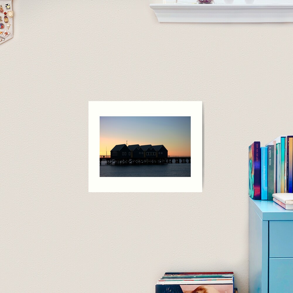 Busselton Sunset HDR Art Print