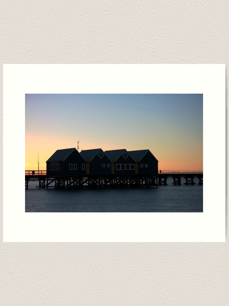 Alternate view of Busselton Sunset HDR Art Print