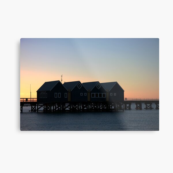 Busselton Sunset HDR Metal Print
