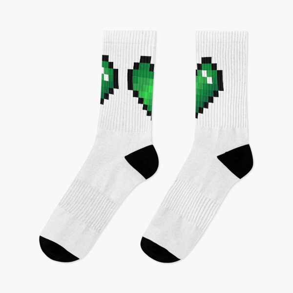 Item preview, Green Pixel Hearts designed and sold by Kawaii-Crafts.