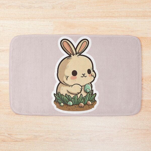 Artikelvorschau, Cute Chibi Easter Bunny entworfen und verkauft von RoboRembrandt.