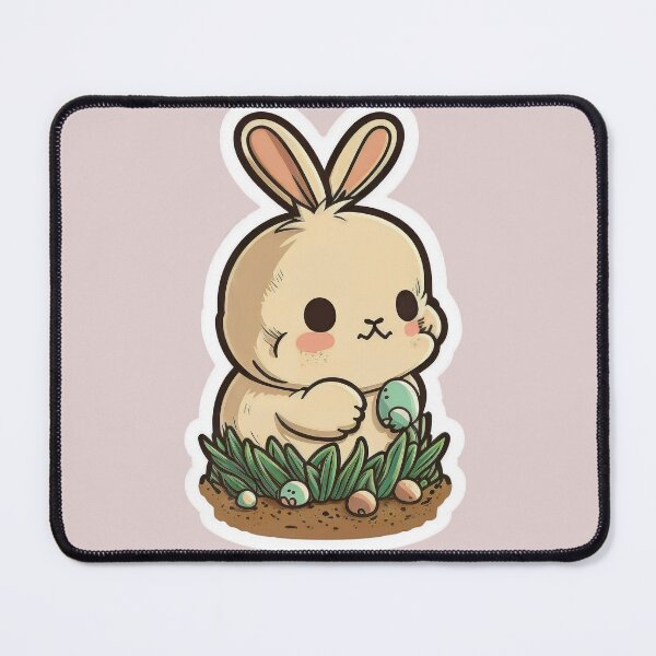 Item preview, Cute Chibi Easter Bunny designed and sold by RoboRembrandt.