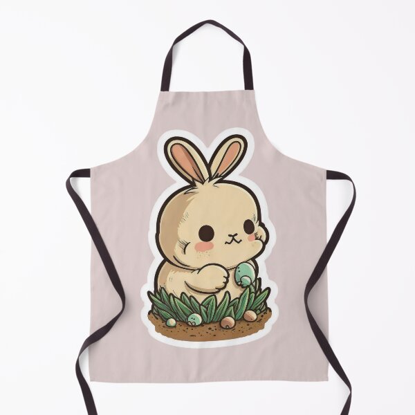 Artikelvorschau, Cute Chibi Easter Bunny entworfen und verkauft von RoboRembrandt.