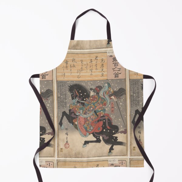 Item preview, Utagawa Hiroshige (1860) tomoe gozen one hundred poems designed and sold by TeeARTHY.
