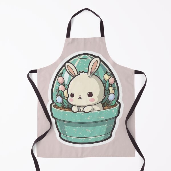 Artikelvorschau, Cute Chibi Easter Bunny entworfen und verkauft von RoboRembrandt.