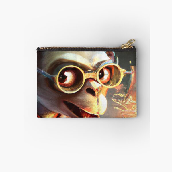 Item preview, Mad monkey scientist experimenting designed and sold by Perryfranken.