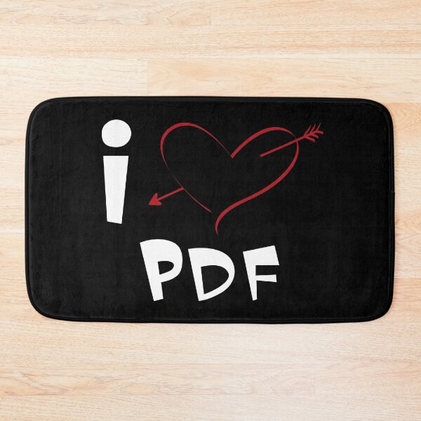 Item preview, I Love PDF Really designed and sold by Sonatablue.