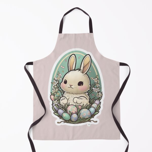 Artikelvorschau, Cute Chibi Easter Bunny entworfen und verkauft von RoboRembrandt.