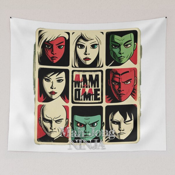 Item preview, Mahjong Mania Anime Betting designed and sold by tengamerx.