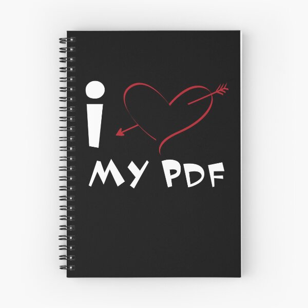 Item preview, I Love PDF Really I Love My PDF designed and sold by Sonatablue.