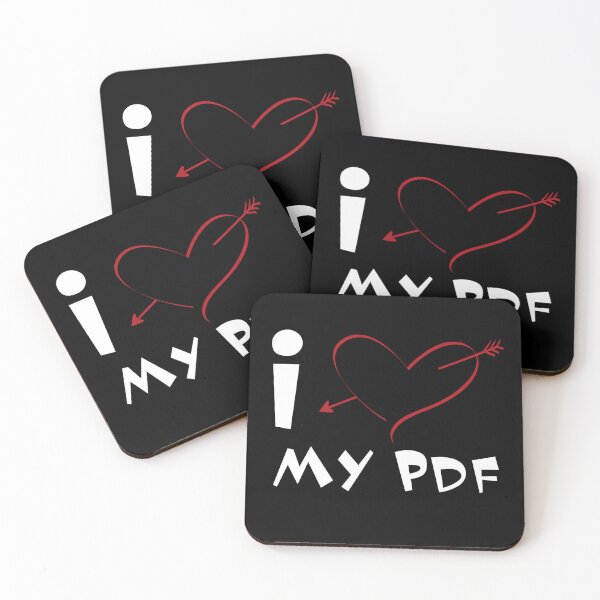 Item preview, I Love PDF Really I Love My PDF designed and sold by Sonatablue.