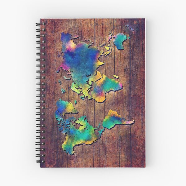 Item preview, World map watercolor 2 designed and sold by JBJart.