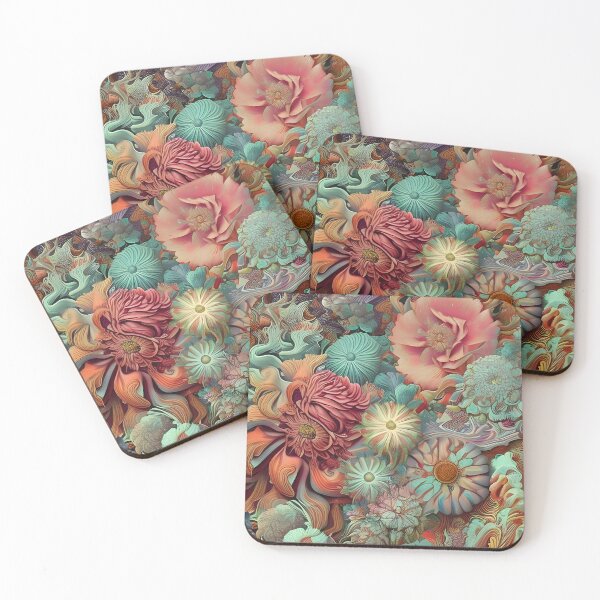 Item preview, Abstract fantastic flowers - a famous paradise of colors and shapes designed and sold by Rostislav Bouda.