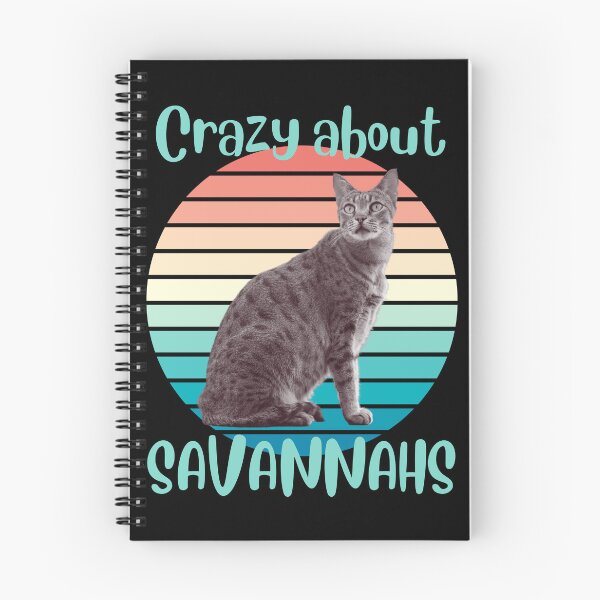 Item preview, Crazy About Savannah Cats designed and sold by BluePlanetMerch.