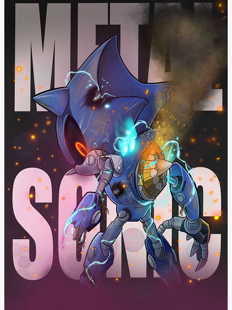 Neo Metal Sonic (Prints and Stickers) Art Print for Sale by