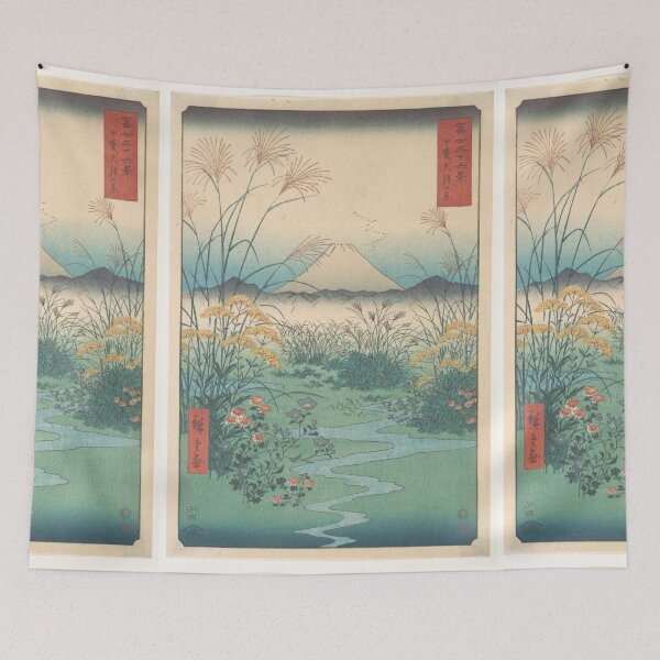 Item preview, Utagawa Hiroshige (1858) Ōtsuki Plain in Kai Province designed and sold by TeeARTHY.