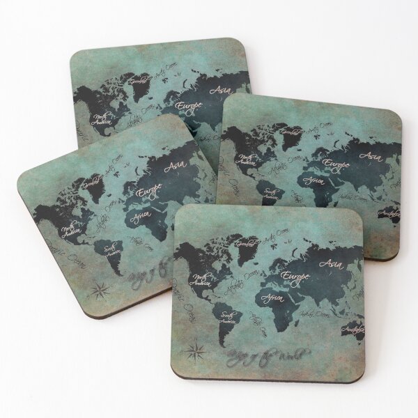 Item preview, Map of the world  designed and sold by JBJart.