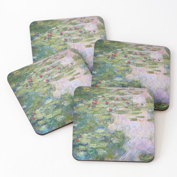 Artikelvorschau, Seerosen von Claude Monet (1917-1919), Vintage Oil Painting Print entworfen und verkauft von Meliara Prints.