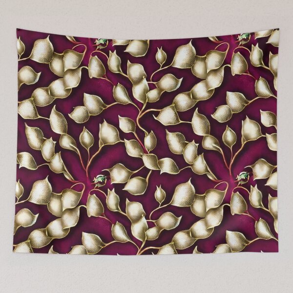 Item preview, Gold Rosebuds designed and sold by Poetic Patterns Studio.