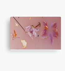 Harry Styles' Pink Floral Pattern Canvas Print