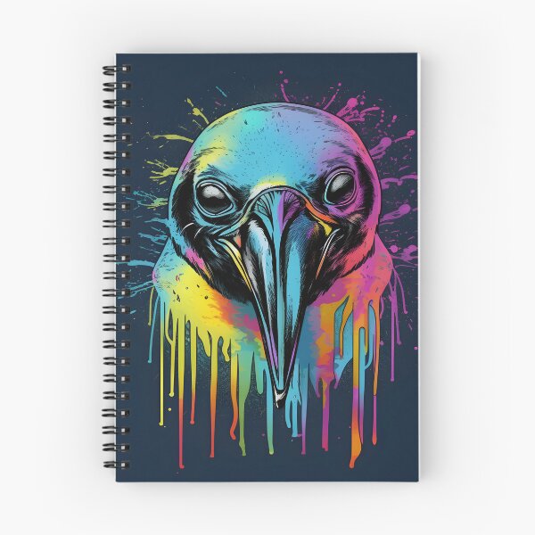 Item preview, Birds Head Trippy Psychadelic Dark Background designed and sold by PenguinRecipe.