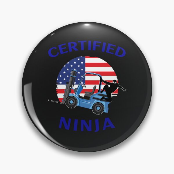 Item preview, Forklift Ninja Certified Forklift Ninja FBB designed and sold by TeamsterLife.