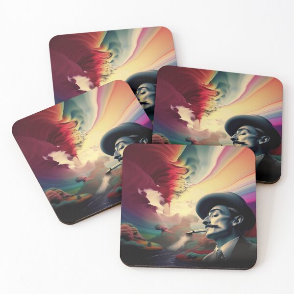 Item preview, Dali's Dreamscapes: Vibrant and Iridescent Landscape designed and sold by Toph Moses.