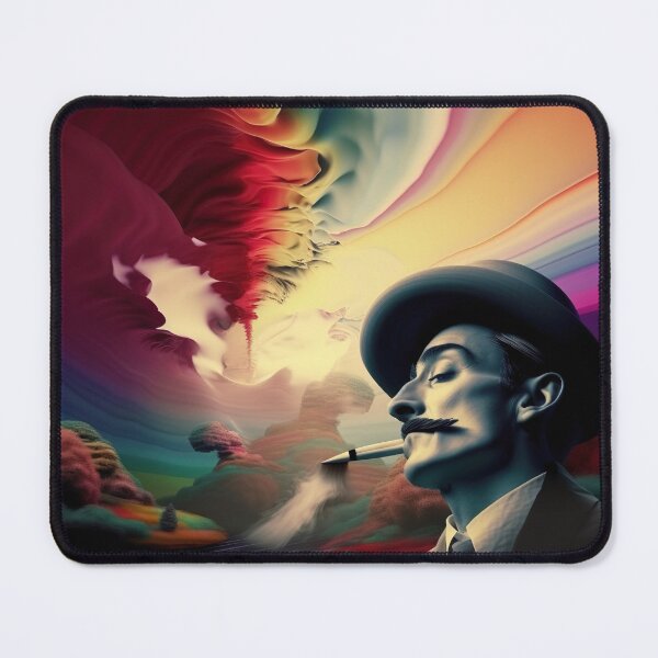 Item preview, Dali's Dreamscapes: Vibrant and Iridescent Landscape designed and sold by Toph Moses.