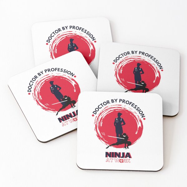 Item preview, Ninja at Work - Doctor (Female) designed and sold by DesignsCreative.
