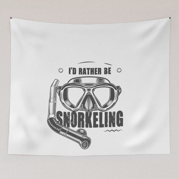 Item preview, Scuba Diving I'd Rather Be Snorkeling designed and sold by Shirtey.