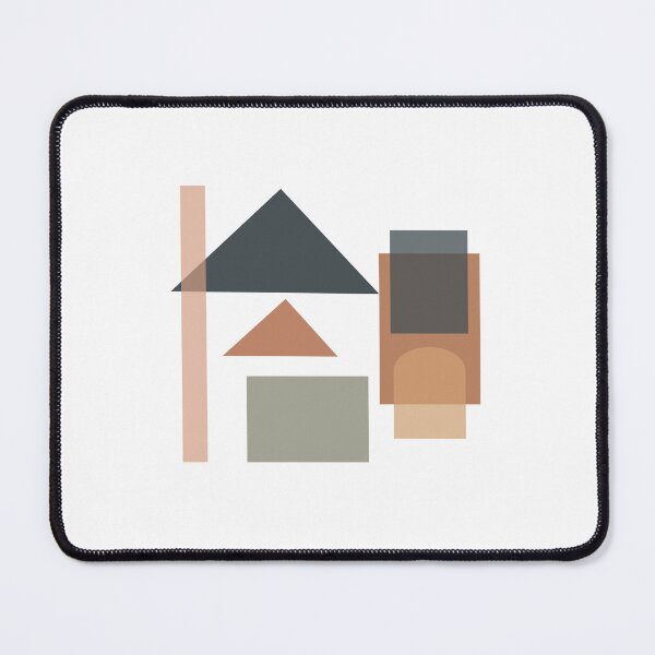 Vista previa del artículo con la obra «beige triangular minimalista», diseñado y vendido por homeand1.