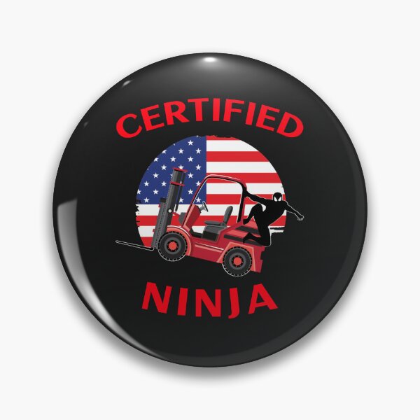 Item preview, Forklift Ninja Certified Forklift Ninja FRR designed and sold by TeamsterLife.