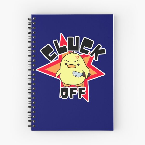 Item preview, Cluck Off Chick Outline designed and sold by ChiweenieHobbit.