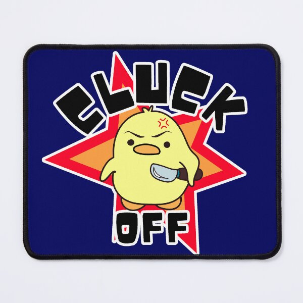 Item preview, Cluck Off Chick Outline designed and sold by ChiweenieHobbit.