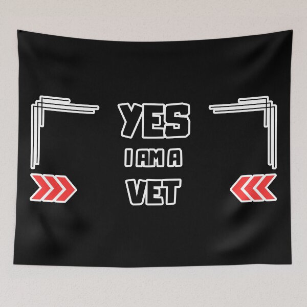 Item preview, Yes I am a Vet designed and sold by yangs-wear.