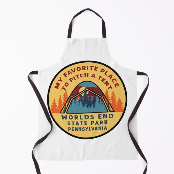 Item preview, Worlds End State Park Tent Patch designed and sold by VanyaKar.