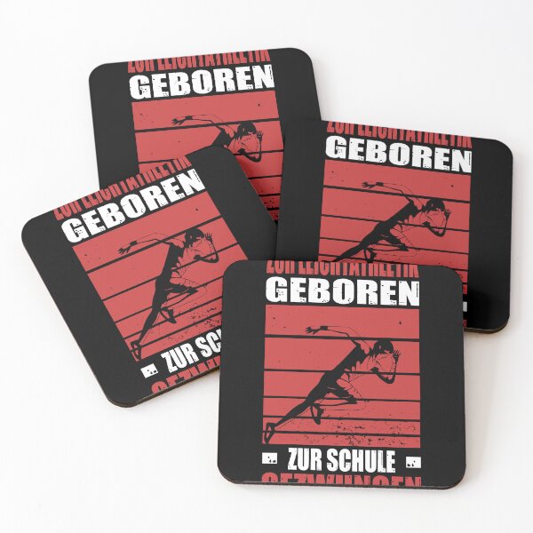 Artikelvorschau, Zur Leichtathletik geboren, zur Schule gezwungen entworfen und verkauft von Shirtey.