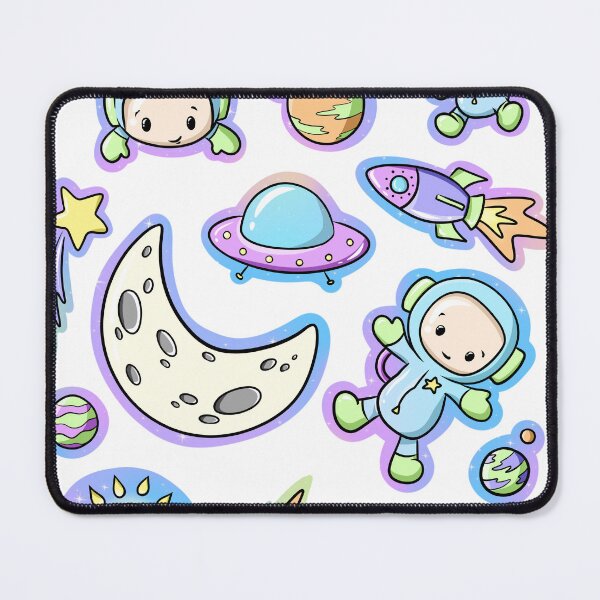 Item preview, Space Astronaut Sticker Pack designed and sold by Laura-D-Art.