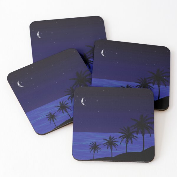 Item preview, Nighttime beach designed and sold by mia-alice85.