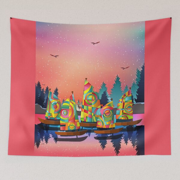 Item preview, A BEAUTIFUL EVENING AT THE LAKE designed and sold by Tammera.