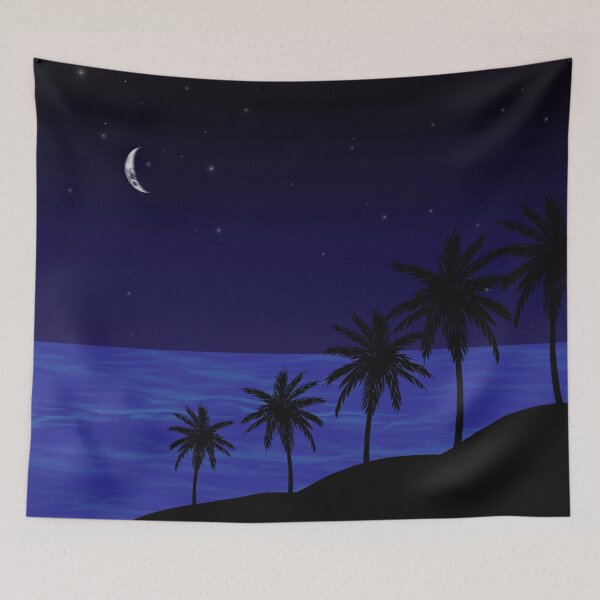 Item preview, Nighttime beach designed and sold by mia-alice85.