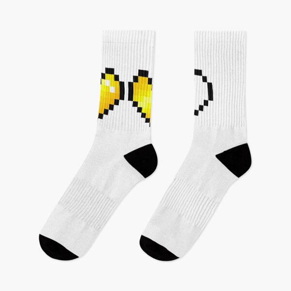 Item preview,  Damaged Yellow Pixel Hearts designed and sold by Kawaii-Crafts.