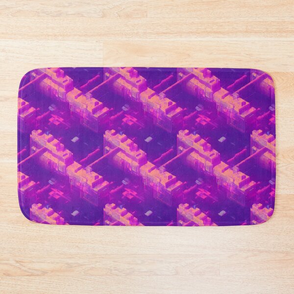 Item preview, Retro nights-Synthwave Dream abstract infinite pattern designed and sold by SJG-digital.