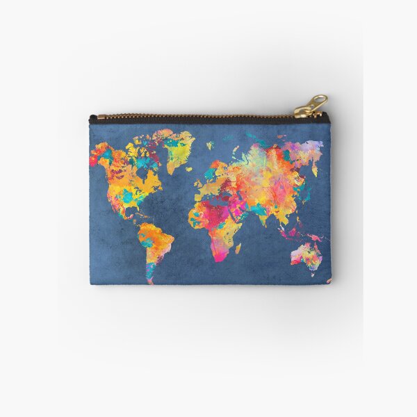 Item preview, blue world map #map #worldmap designed and sold by JBJart.