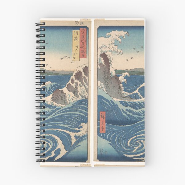 Item preview, Utagawa Hiroshige (1853) Naruto Whirlpool, Awa Province, from the series Views of Famous Places in the Sixty-Odd Provinces designed and sold by TeeARTHY.