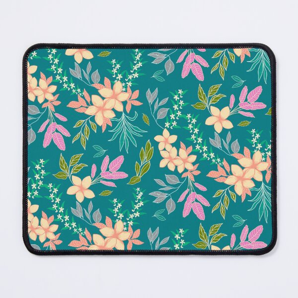 Item preview, Plumeria Flower - Turquoise designed and sold by JaselviiStudio.